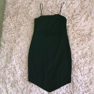 Petite Black Bodycon Mini Dress from BooHoo